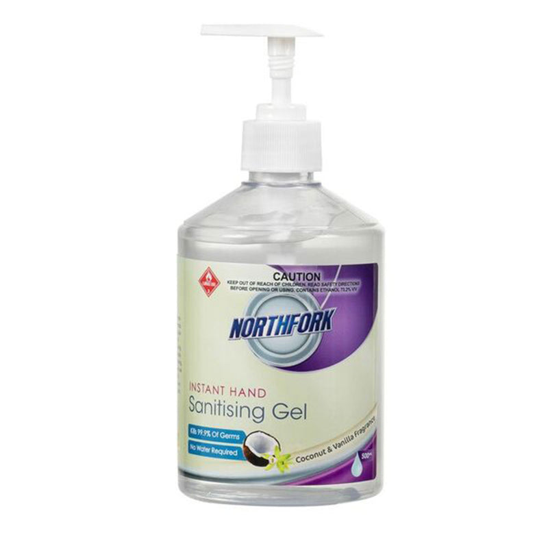 Northfork Hand Santising Coconut Gel 500mL