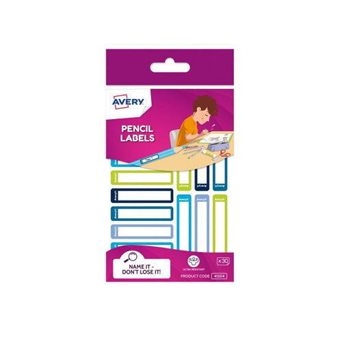 Avery Rectangle Pencil Label 30pcs