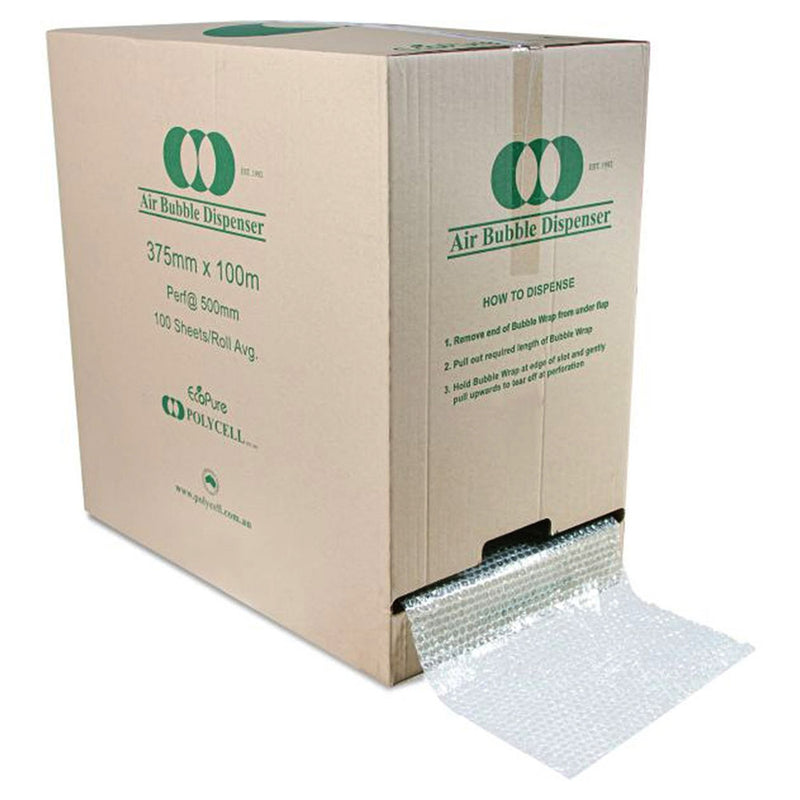 Protext Ecopure Bubble Wrap 375mmx100m (Green)