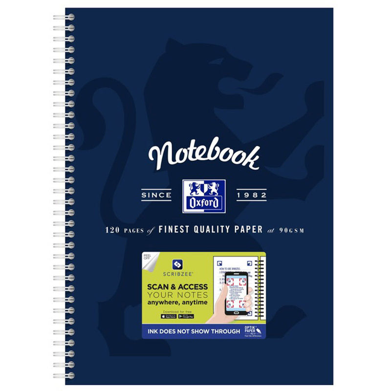 Oxford Scribzee Compatible A4 Notebook