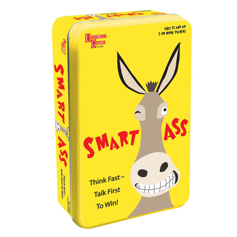 Smart Ass Card Game Tin