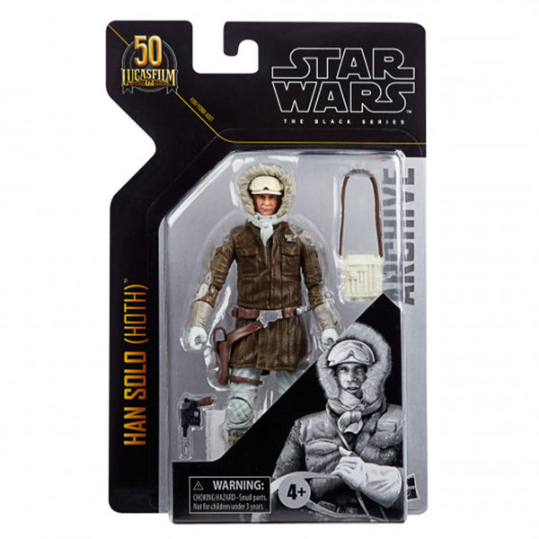 Star Wars The Black Series Archive Han Solo (Hoth) Figure