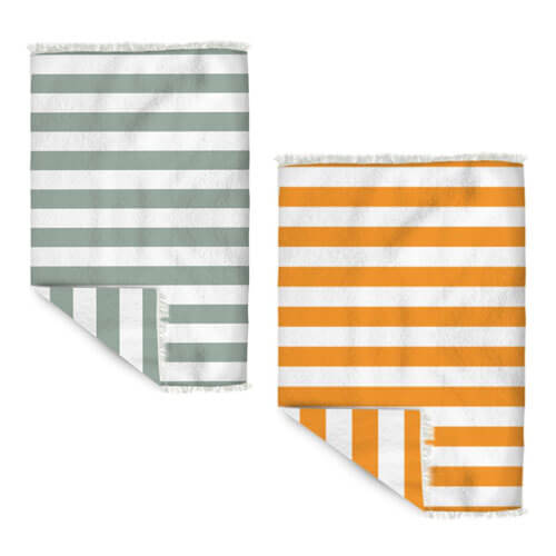 Retro Jumbo Beach Towel with Cotton Back (180x150cm)