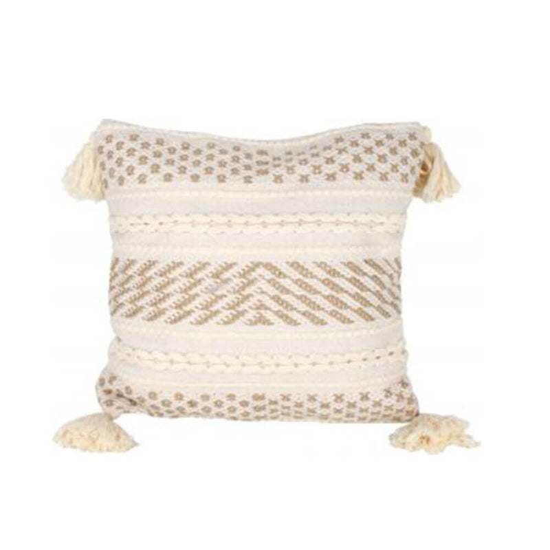 Arjun Cushion Filled with Tassels (50x50cm)