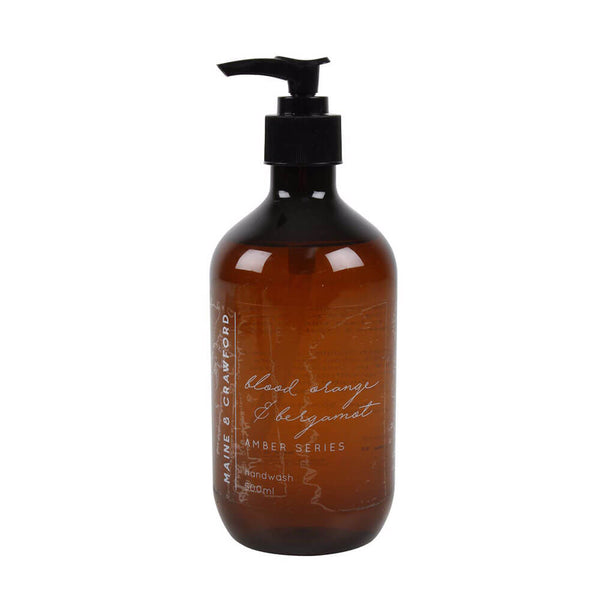 Amber Series Handwash Pump Blood Orange Bergamot 500mL