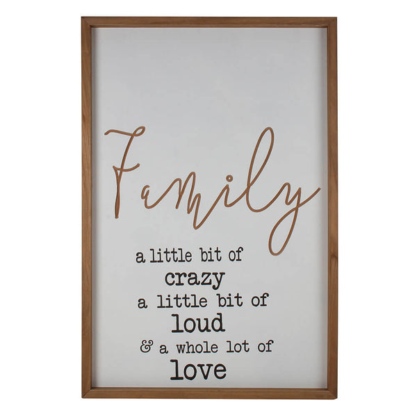 Delilah Collection Crazy Loud Love Frame (75x50x4cm)