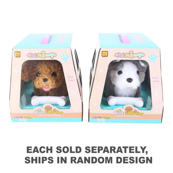 Cute Little Interactive Dog Toy (1pc Random Style)