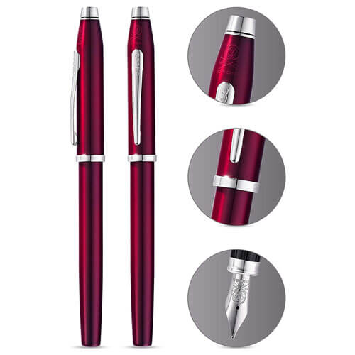 Cross Century ll Translucent Plum Fine Fountain Pen