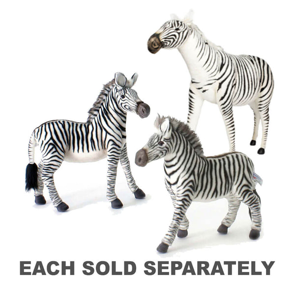 Hansa Zebra Plush Toy His Gifts