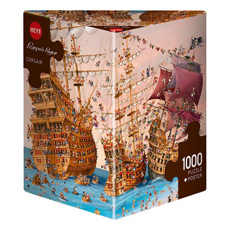 Heye Ruyer Triangular Jigsaw Puzzle 1000pcs