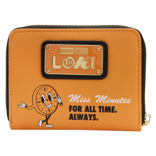 Loki TV TVA Miss Minutes Zip Purse