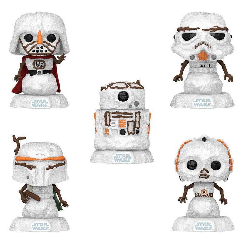 Star Wars Snowman US Exclusive Pop! Vinyl 5-Pack