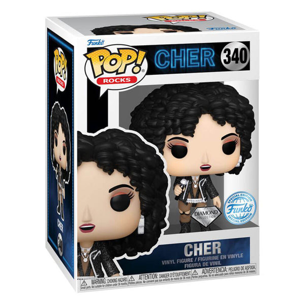 Cher If I Could Turn Back Time Diamond Glitter US Pop! Vinyl