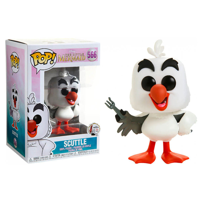 The Little Mermaid Scuttle with Fork Pop! Vinyl