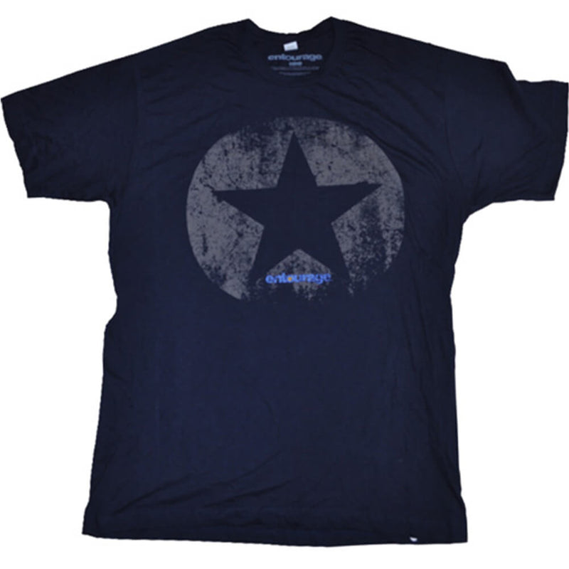 Entourage Star Navy Male T-Shirt