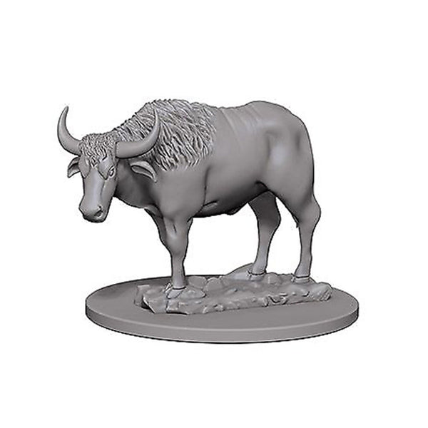 Wizkids Deep Cuts Unpainted Miniatures Oxen