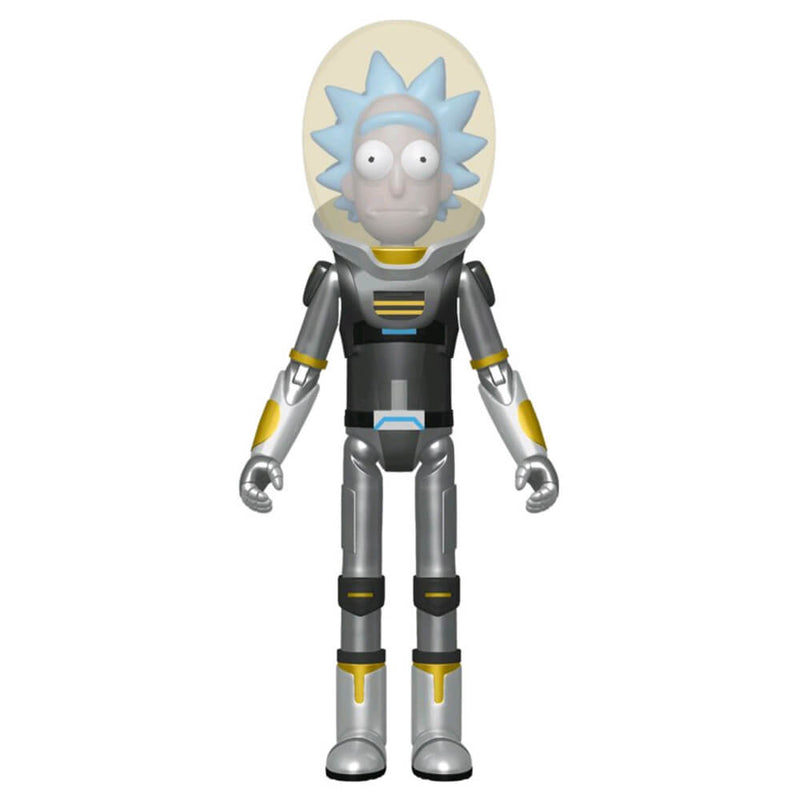 Rick Morty Space Suit Rick Metallic US Excl Action Figure