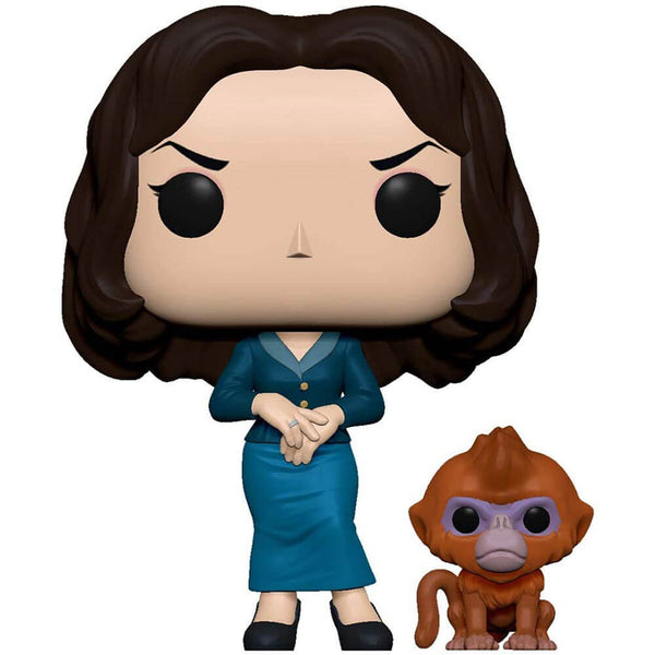 His Dark Materials Mrs Coulter with Daemon Pop! Vinyl