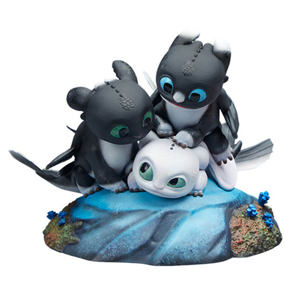 How to Train Your Dragon Dart Pouncer & Ruffrunner Statue