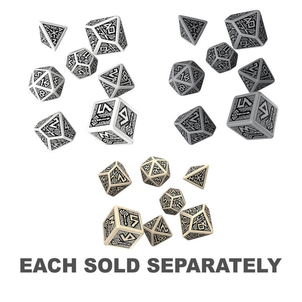 Q Workshop Dwarven Dice Set of 7