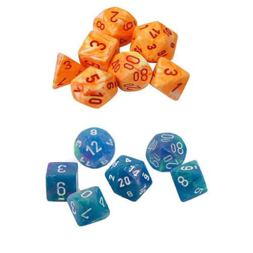 Chessex Polyhedral 7-Die Festive Set