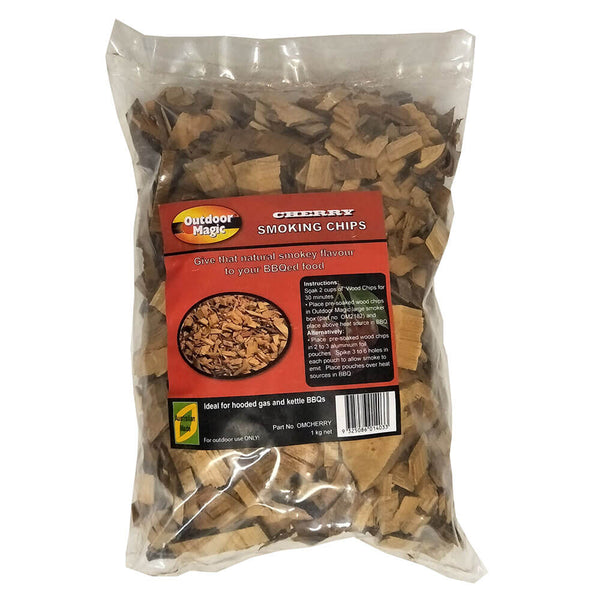 Outdoor Magic Cherry Smoking Chips (1kg)