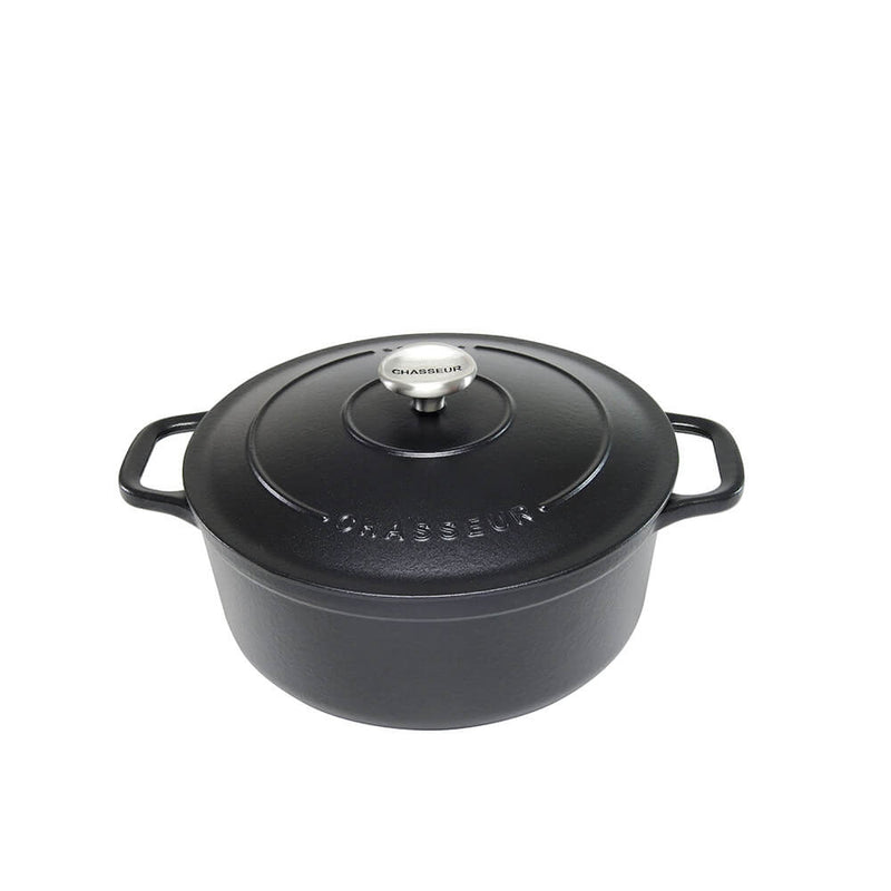 Chasseur Round French Oven (Matte Black)