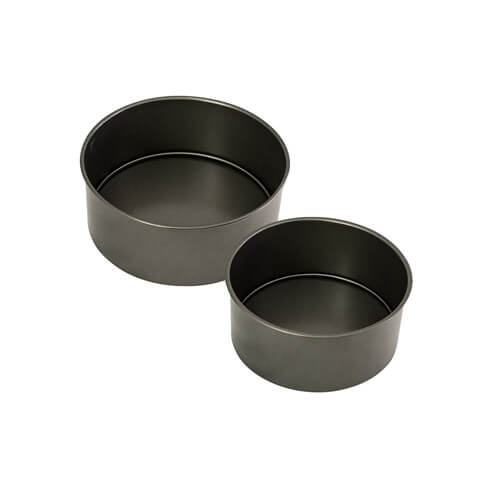 Bakemaster Loose Base Round Deep Cake Pan