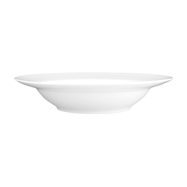 Wilkie New Bone Porcelain Rim Soup Bowl 23cm