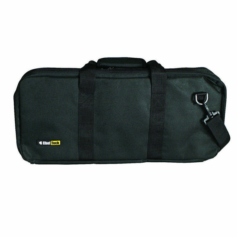 Cheftech Knife Roll Bag with Strap (18 Pockets)