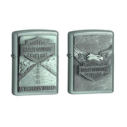 Zippo Harley Davidson Street Chrome Lighter