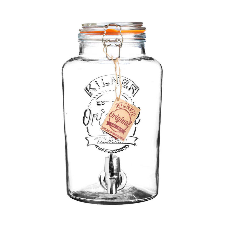 Kilner Clip Top Round Drinks Dispenser