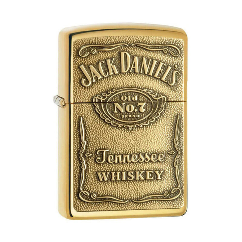 Jack Daniels Label Chip High Polish Lighter