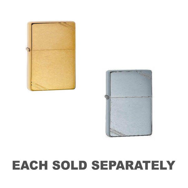 Zippo Vintage Brushed Finish Lighter