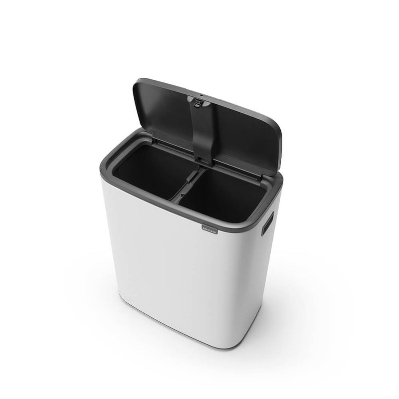 Brabantia Bo Touch Bin 2x30L (White)