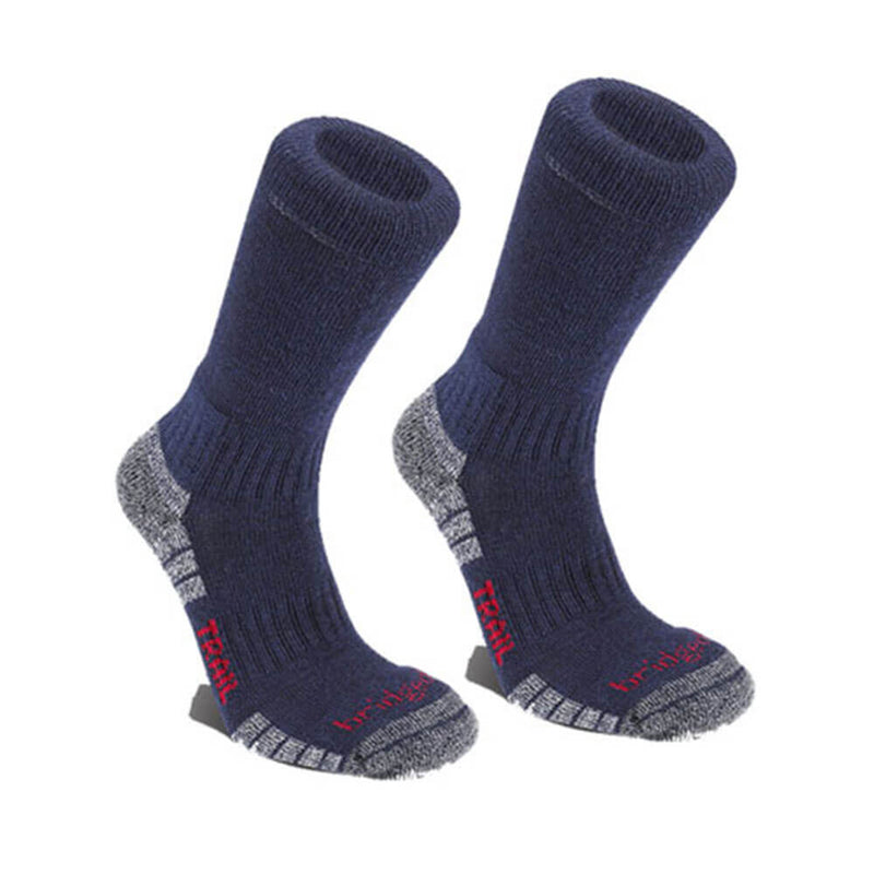 Hike Lightweight Performance Navy/Grey Sock