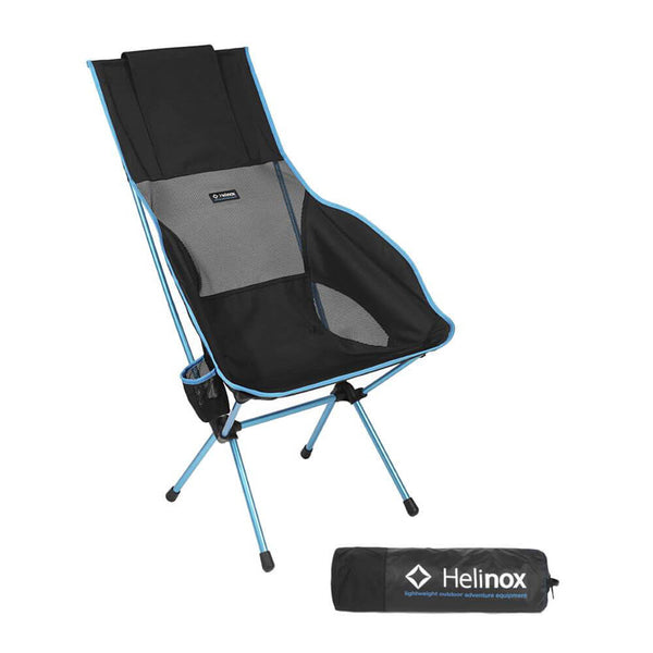 Savanna Chair (Black / Blue)