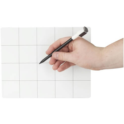 8 x 10 Inches Magnetic Work Mat (White Board)