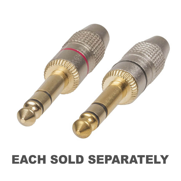 Pro Stereo Plug 6.5mm (Gold)