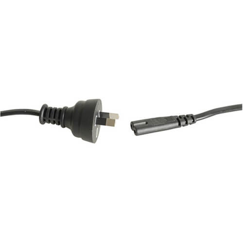 2 Pin Mains Plug to IEC C7 Female 1.8m (Figure 8)