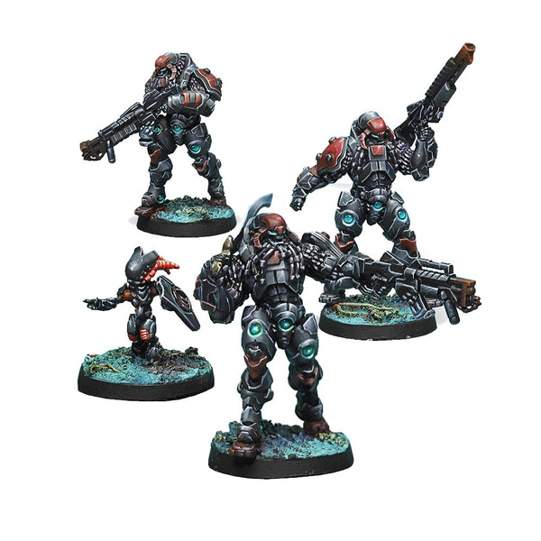 Infinity Combined Army Miniatures Suryats Assault