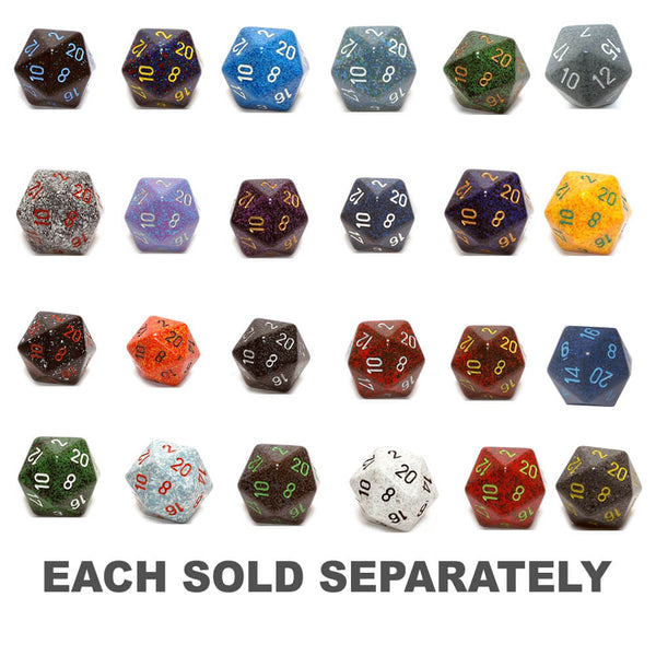 D20 Dice Speckled (34mm)