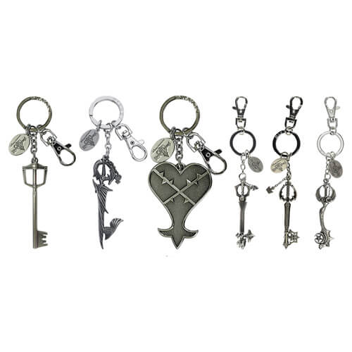 Keyring Pewter Kingdom Hearts