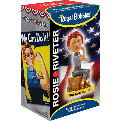 Bobblehead Rosie The Riveter Figure