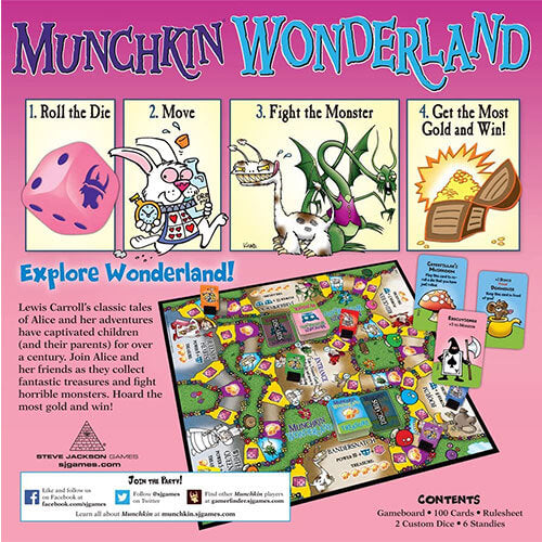 Munchkin Wonderland Board Game