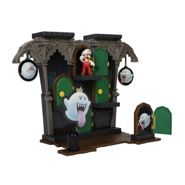 World of Nintendo Super Mario Deluxe Boo Mansion Playset