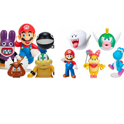 Nintendo 2.5" Ltd Articulation Figures (16 Asst.)