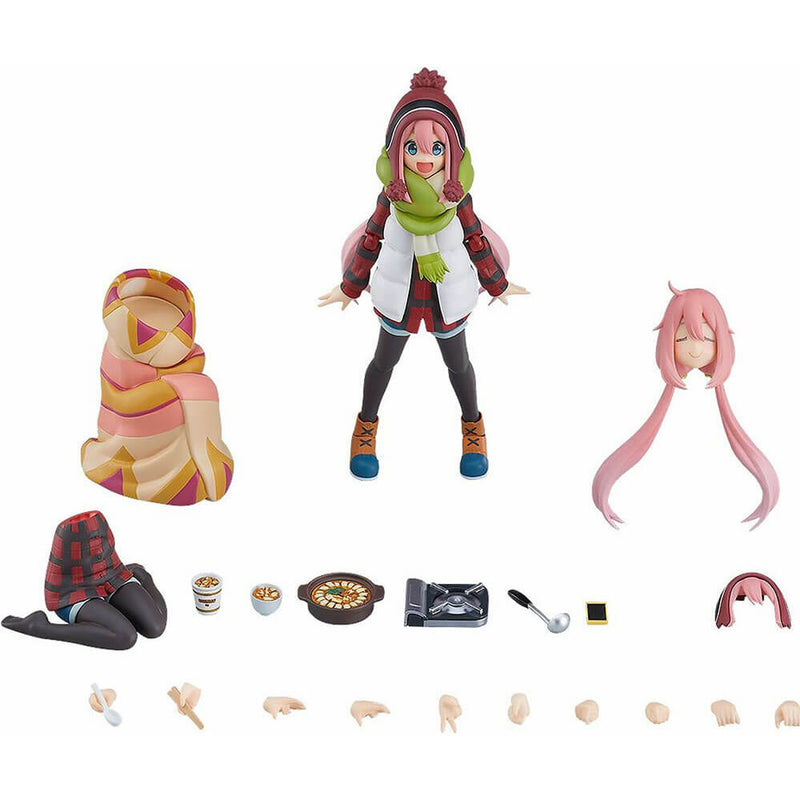 Laid-Back Camp Nadeshiko Kagamihara Deluxe Edition Figma