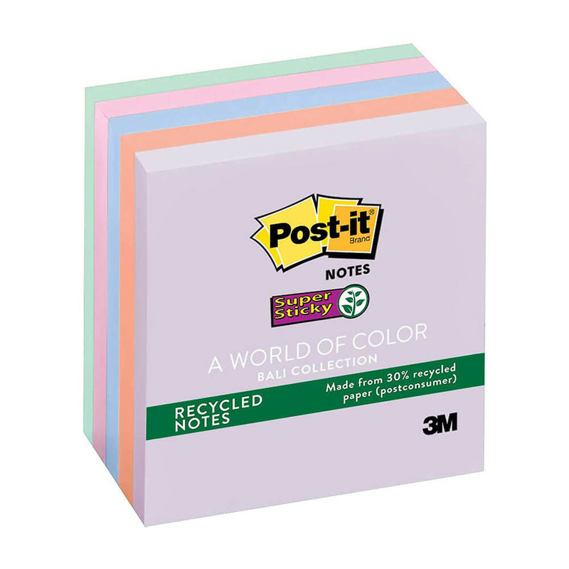 Post-it Super Sticky Notes 76x76mm (5pk)