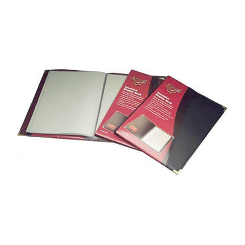 Waterville Executive Display Book A4 (Black)